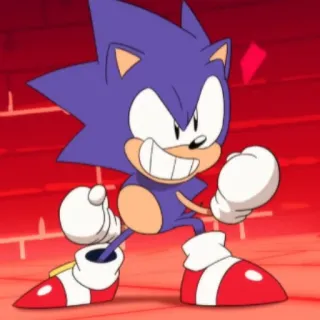 Sonic x Mails Prower telegram stickers