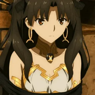 😐 04ab11b2 Rin Tohsaka Fate/stay night Anime, Fate, Rin Tohsaka, Karakter, Gadis whatsapp sticker