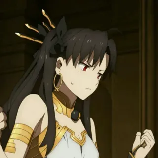 😤 075de68a Ishtar Fate/Grand Order Anime, Fate, Ishtar, Archer, Fate/Grand Order, Karakter whatsapp sticker