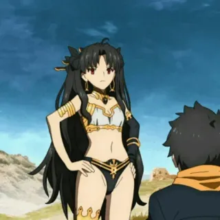 😦 1adbb6f2 Ishtar Fate/Grand Order Anime, Karakter, Ishtar, Fate Grand Order, Wanita whatsapp sticker