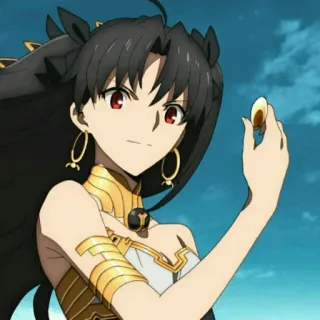😈 277a4647 Ishtar Fate/Grand Order Anime, Karakter, Fate, Ishtar, Game whatsapp sticker
