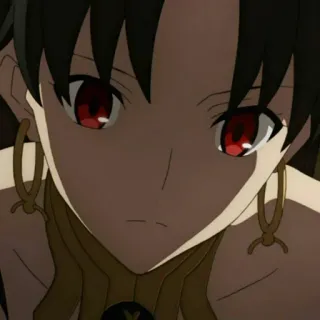 😐 5837cae0 Ishtar Fate/Grand Order Anime, Video game, Karakter, Ishtar, Fate, Grand Order whatsapp sticker