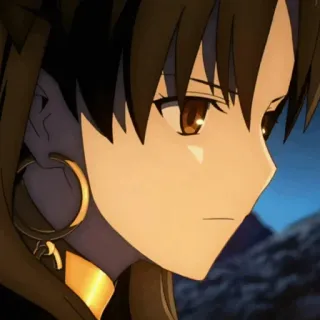 🤨 e343ffb9 Anime, Potret, Wanita, Wajah, Anting whatsapp sticker