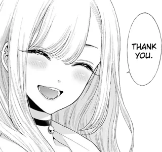 🙏 74d70981 THANK YOU. Anime, Mangá, Obrigado, Garota, Expressão, Fofo whatsapp sticker