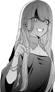 😈 8ffd1d1e Anime, Mangá, Garota, Personagem, Ilustração, Retrato whatsapp sticker