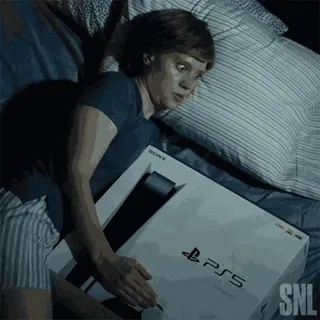 🎮 d21f419f PS5, PlayStation 5, SNL, Игровая приставка telegram sticker