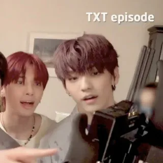 🎐 c46a48a1 TXT episode TXT, Kポップ, 音楽, エピソード, ボーイズグループ whatsapp sticker