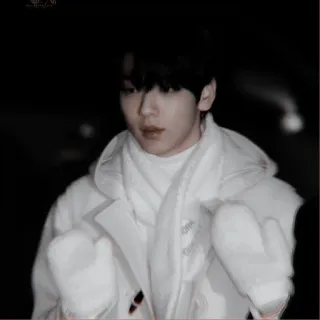 ⛅️ a42295a7 Persoon, Portret, Winter, Sneeuw, Wanten, Sjaal, Jas, Koud whatsapp sticker