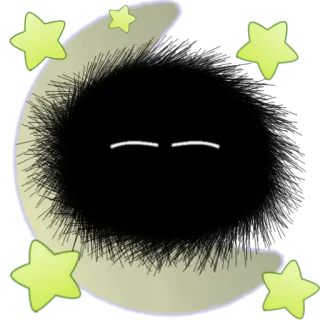 😴 f23d00bf bulan, bintang, malam, mengantuk, mimpi, lucu, kawaii telegram sticker