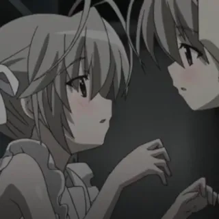 🚬 670b02f1 Anime, Bacio, Carino, Coppia telegram sticker