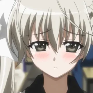 🐇 a579aefd Anime, Ragazza, Carina, Cartone animato, Personaggio, Rossore telegram sticker