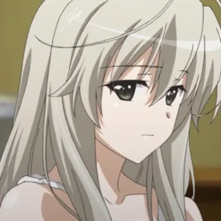 🪦 e6998e47 anime, ragazza, triste, carina, personaggio telegram sticker