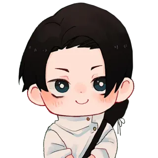 🙂 1219377f anime, chibi, character, manga telegram sticker