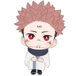 🙁 4b396992 Ryomen Sukuna Jujutsu Kaisen anime, character, manga, jujutsu kaisen, ryomen sukuna, sticker telegram sticker