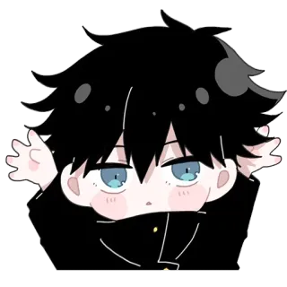 🤗 5989d140 anime, cartoon, character, cute telegram sticker