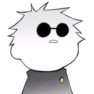 😐 763e4cd4 cartoon, character, sticker, anime, manga telegram sticker