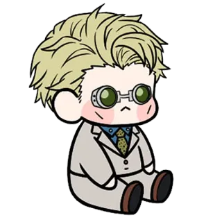 😞 8721be3c Kento Nanami Jujutsu Kaisen anime, character, kento nanami, jujutsu kaisen, fanart telegram sticker