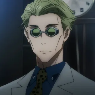💀 4cfda6c6 Kento Nanami Jujutsu Kaisen Anime, Jujutsu Kaisen, Kento Nanami, Nanami, Personagem, Óculos telegram sticker
