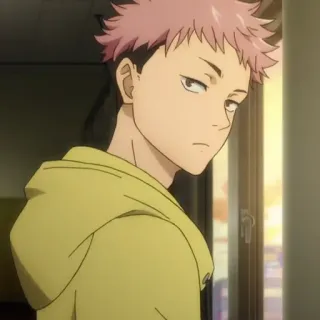 💀 6a6352e0 Yuuji Itadori Jujutsu Kaisen Anime, Mangá, Jujutsu Kaisen, Yuuji Itadori, Personagem telegram sticker