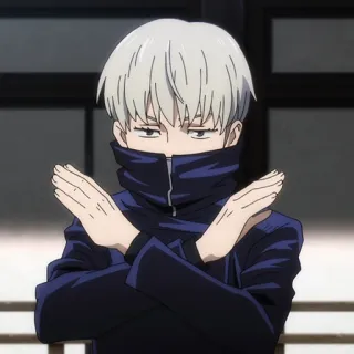 ☠️ c1b9a92a Toge Inumaki Jujutsu Kaisen Anime, Jujutsu Kaisen, Toge Inumaki, Adesivo, Mangá telegram sticker