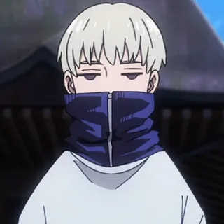 💀 f94b88f7 Toge Inumaki Jujutsu Kaisen Anime, Jujutsu Kaisen, Toge Inumaki, Personagem, Inexpressivo, Discurso Amaldiçoado telegram sticker