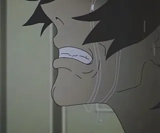 😭 60bb7b78 Anime, weinen, traurig, Emotion, Tränen, Melancholie telegram sticker