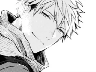 🙂 c29a0050 Anime, Manga, Charakter, Porträt, Lächeln, Blonde Haare telegram sticker