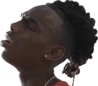 😩 63c43c4d YNW Melly Rapper, Musik, Porträt, Person, Sänger telegram sticker