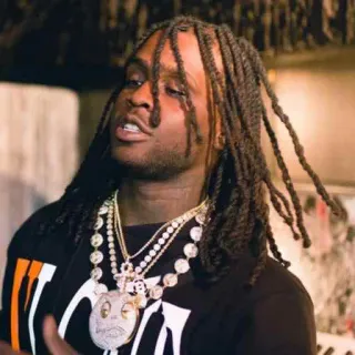 😬 d9877259 Chief Keef Chief Keef, Rapper, Musiker, Promi, Dreadlocks, Schmuck telegram sticker