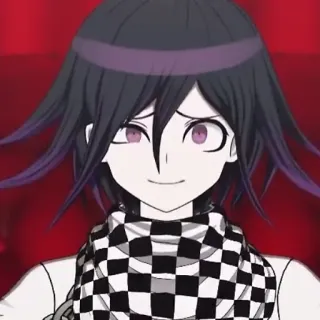 😅 05075b9b Kokichi Oma Danganronpa V3: Killing Harmony Anime, Manga, Personnage, Sourire, Kokichi Oma, Danganronpa whatsapp sticker