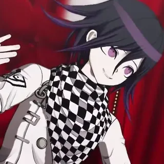 mmd kokichi whatsapp stickers