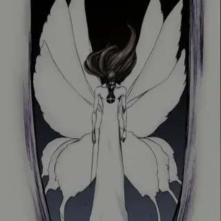 🧬 53d2544d Ulquiorra Cifer Bleach アニメ, 悪魔, 虚, 漫画, キャラクター, 剣, 戦闘 telegram sticker