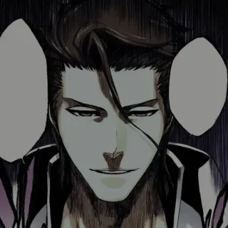 🧬 63c49b3e Aizen Sosuke Bleach アニメ, マンガ, 悪役, ドヤ顔, 藍染 telegram sticker