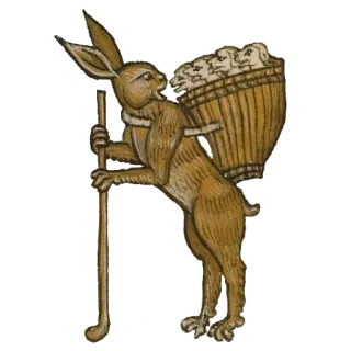 Souffrant mittelalter telegram stickers