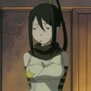 🌟 849fd050 Maka Albarn Soul Eater Anime, Manga, Cô gái, Vũ khí, Nghiêm túc telegram sticker