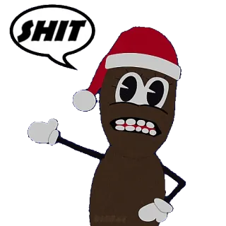 💩 3508de03 Mr. Hankey South Park SHIT Mr. Hankey, Cacca di Natale, South Park, Offensivo, Cartoni animati telegram sticker