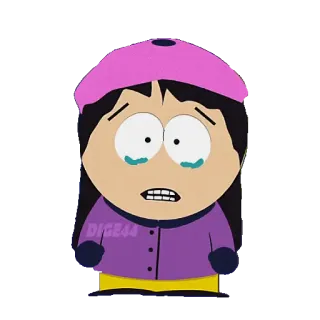 😭 72412ccd Wendy Testaburger South Park Cartoni animati, Piangere, Triste, Wendy Testaburger, South Park telegram sticker