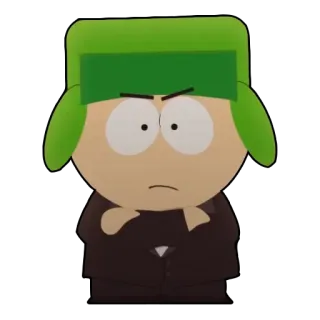 😡 2287fca7 Kyle Broflovski South Park cartoon, kyle, angry, southpark telegram sticker