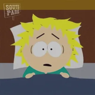 😨 11d217ba Tweek Tweak South Park Tweek, 南方公园, 卡通, 焦虑的 telegram sticker