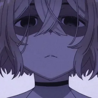 💙 b011d1bd Anime, Ragazza, Ritratto, Cartone animato, Donna whatsapp sticker