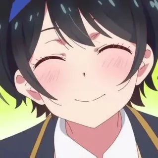 ❤️ cb59e04b Anime, Sorriso, Carino, Cartone animato, Personaggio whatsapp sticker