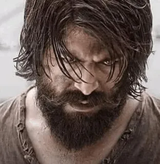 😎 adb28d50 homem, barba, bravo, retrato, rosto telegram sticker