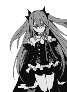 😕 d5511fda Krul Tepes Owari no Seraph Anime, Manga, Vampiro, Krul, Tepes whatsapp sticker