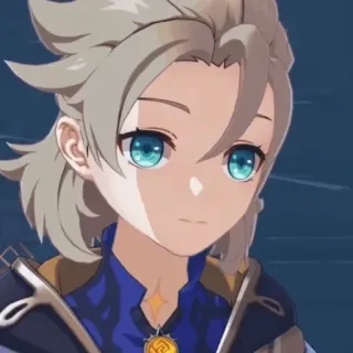 😱 226f8a22 Albedo Genshin Impact Albedo, Genshin Impact, Anime, Karakter, Video game, Pirang, Senyum whatsapp sticker