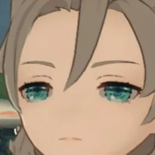 😑 875ef7dc Albedo Genshin Impact Albedo, Genshin Impact, Anime, Video game, Karakter, Ekspresi whatsapp sticker