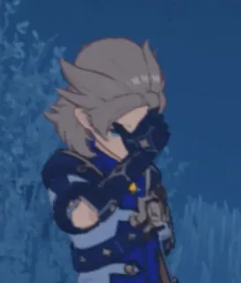 🤦 d6f18953 Albedo Genshin Impact Albedo, Genshin Impact, Karakter, Anime, Game, Seni whatsapp sticker