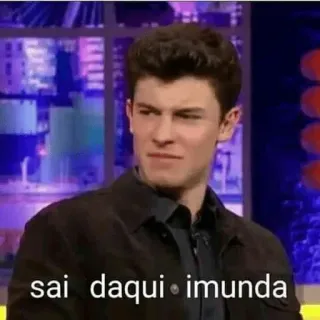 🤨 0c10ee31 sai daqui imunda meme, expression, funny, reaction telegram sticker