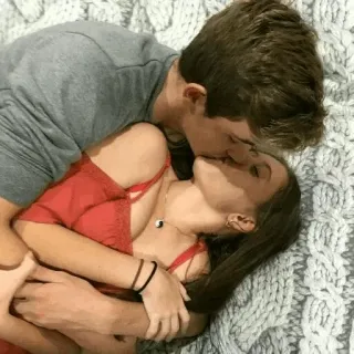 💋 9481e236 kissing, couple, romance, affection, love, relationship telegram sticker