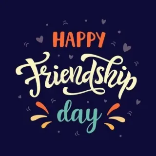 👬 8a6641ce Happy Friendship day tình bạn, vui vẻ, lễ kỷ niệm, ngày, lời chào telegram sticker