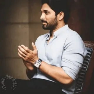 👏 08552695 Allu Arjun นักแสดงอินเดีย, ภาพยนตร์เตลูกู, ทอลลีวูด, มีสไตล์, ผู้ชาย telegram sticker